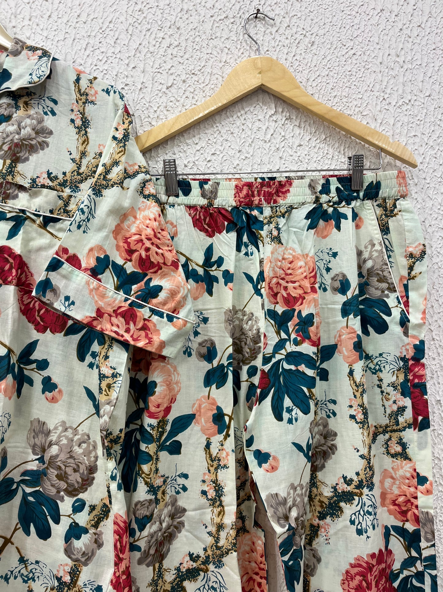 Floral Printed Cotton Coordset.