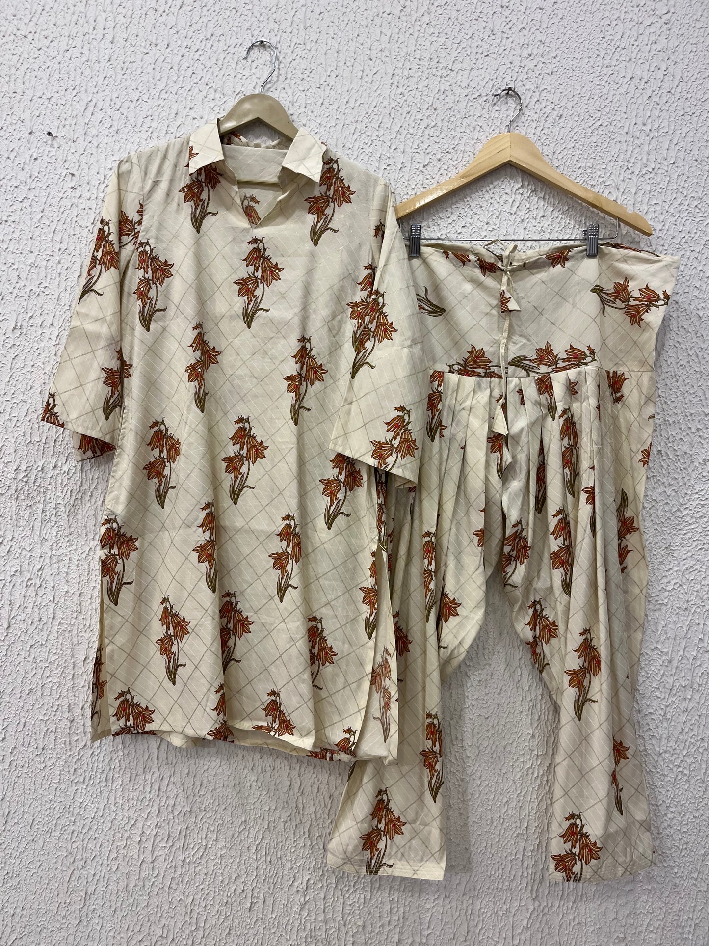 Floral printed Muslin Coordset with tulip pants