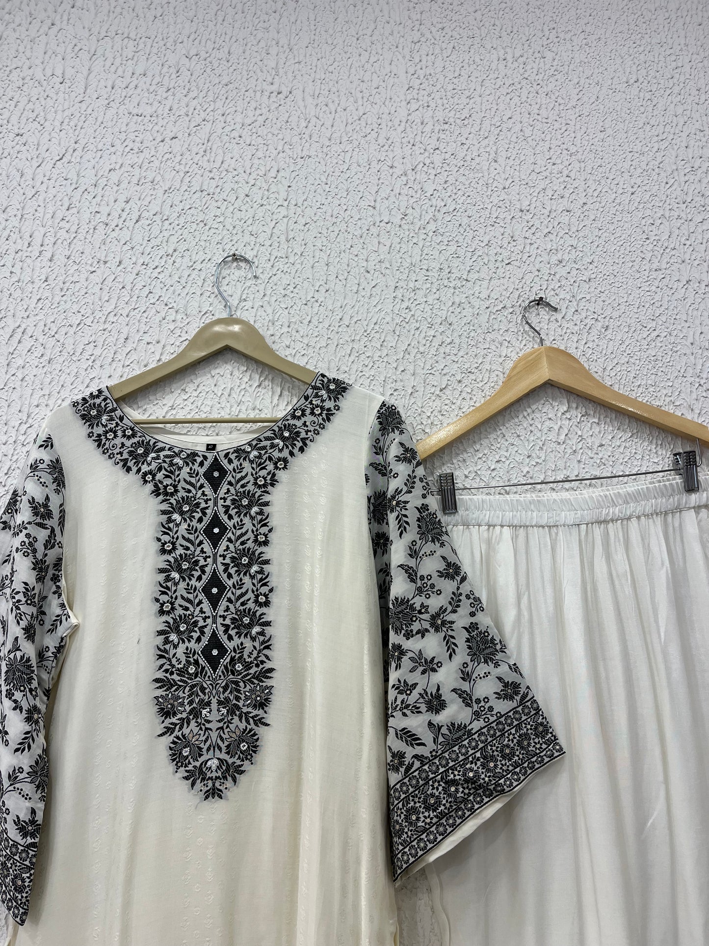 White Premium Russian Silk Kurta Pant