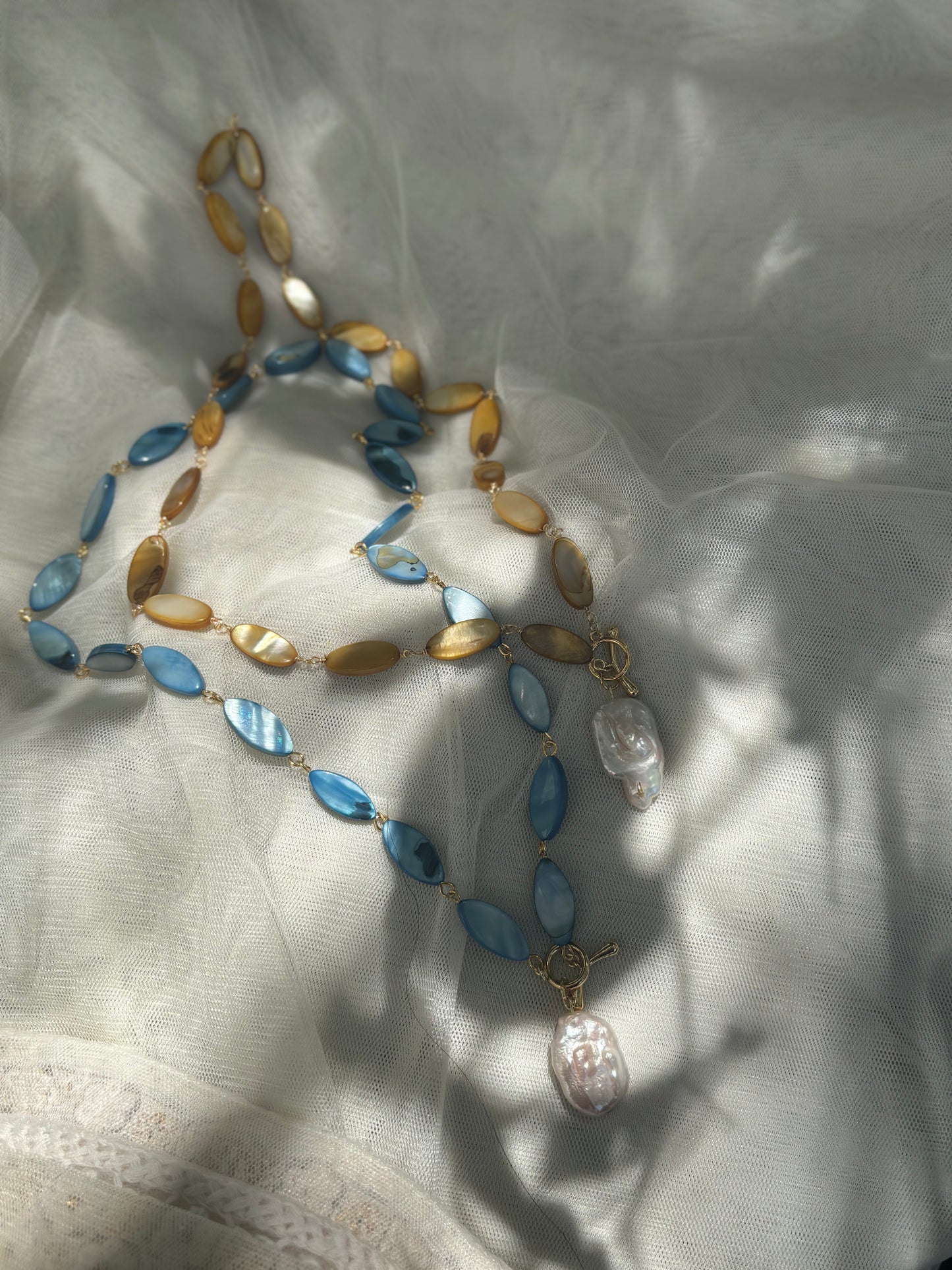 Beaded Long Necklace