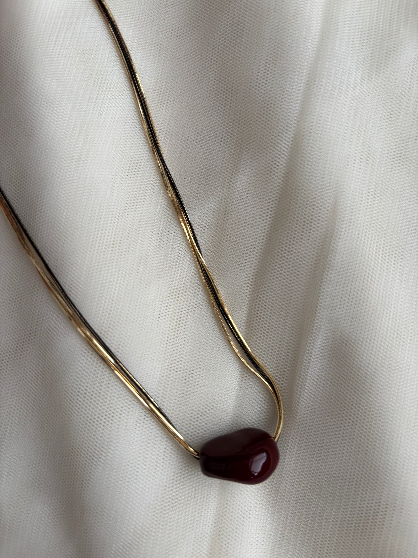 Anti Tarnish Short Necklace