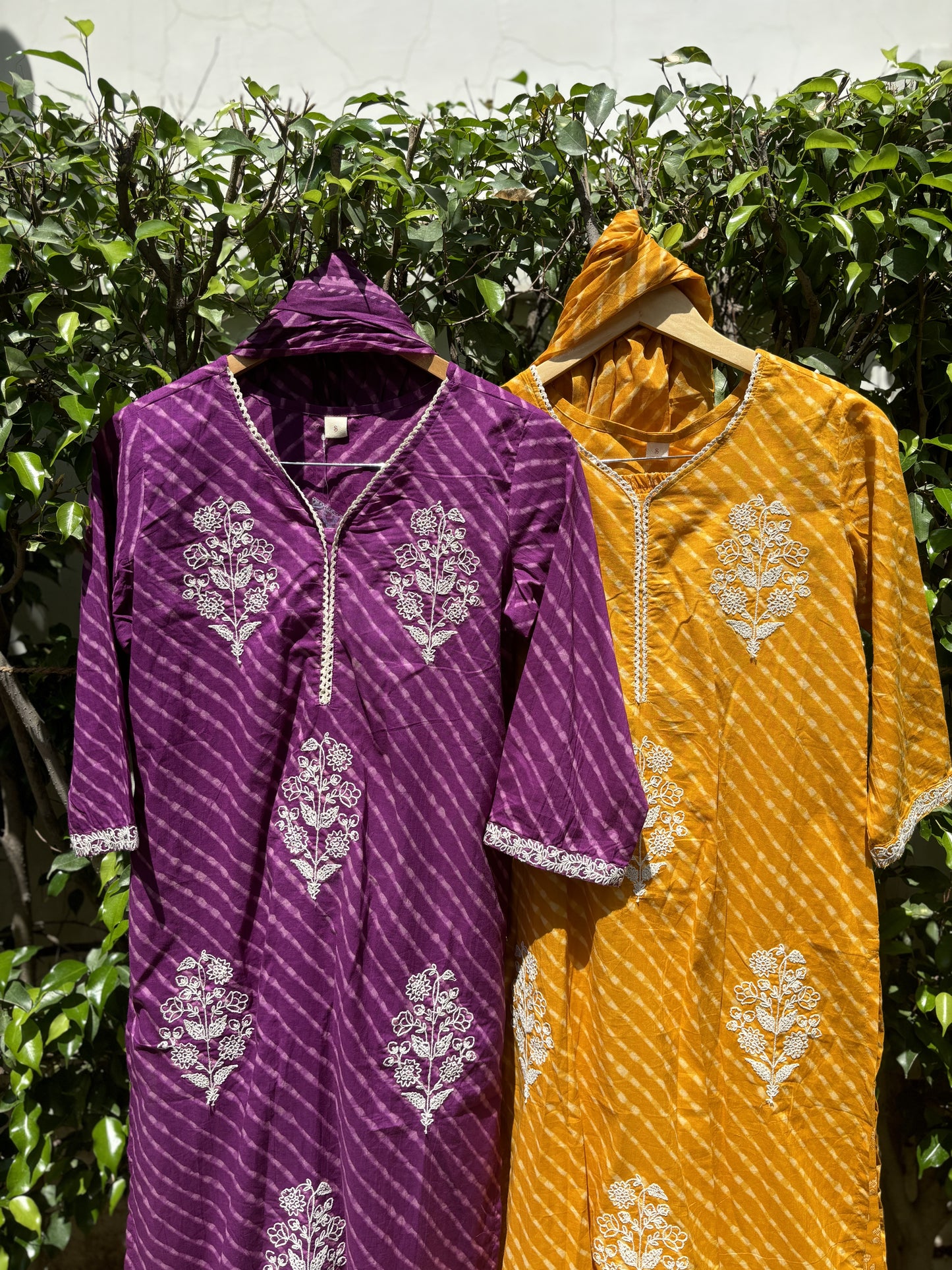 Lehriya Cotton Straight Suit Set