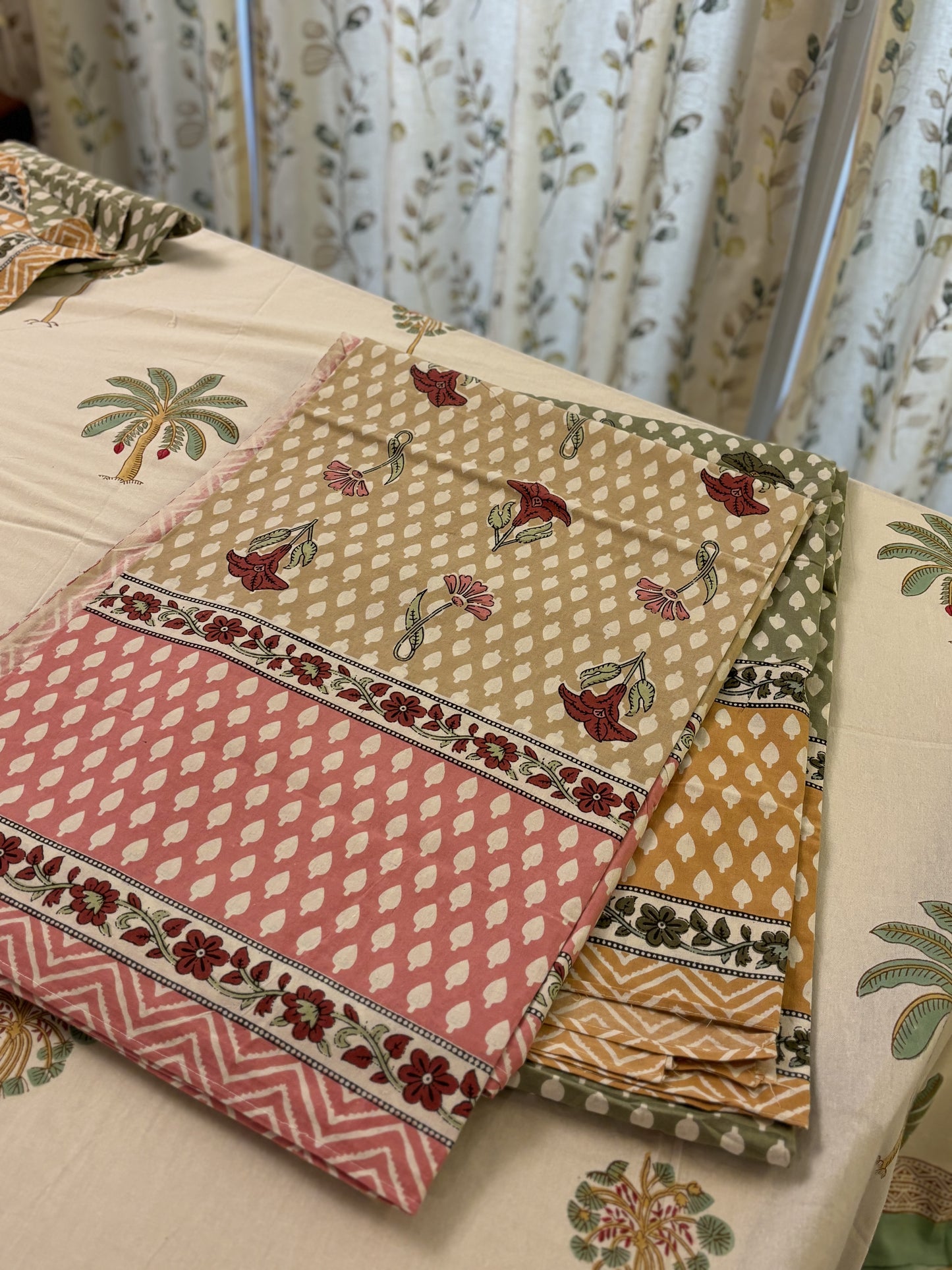 Butah Pure Cotton Super King Size Bed Sheet