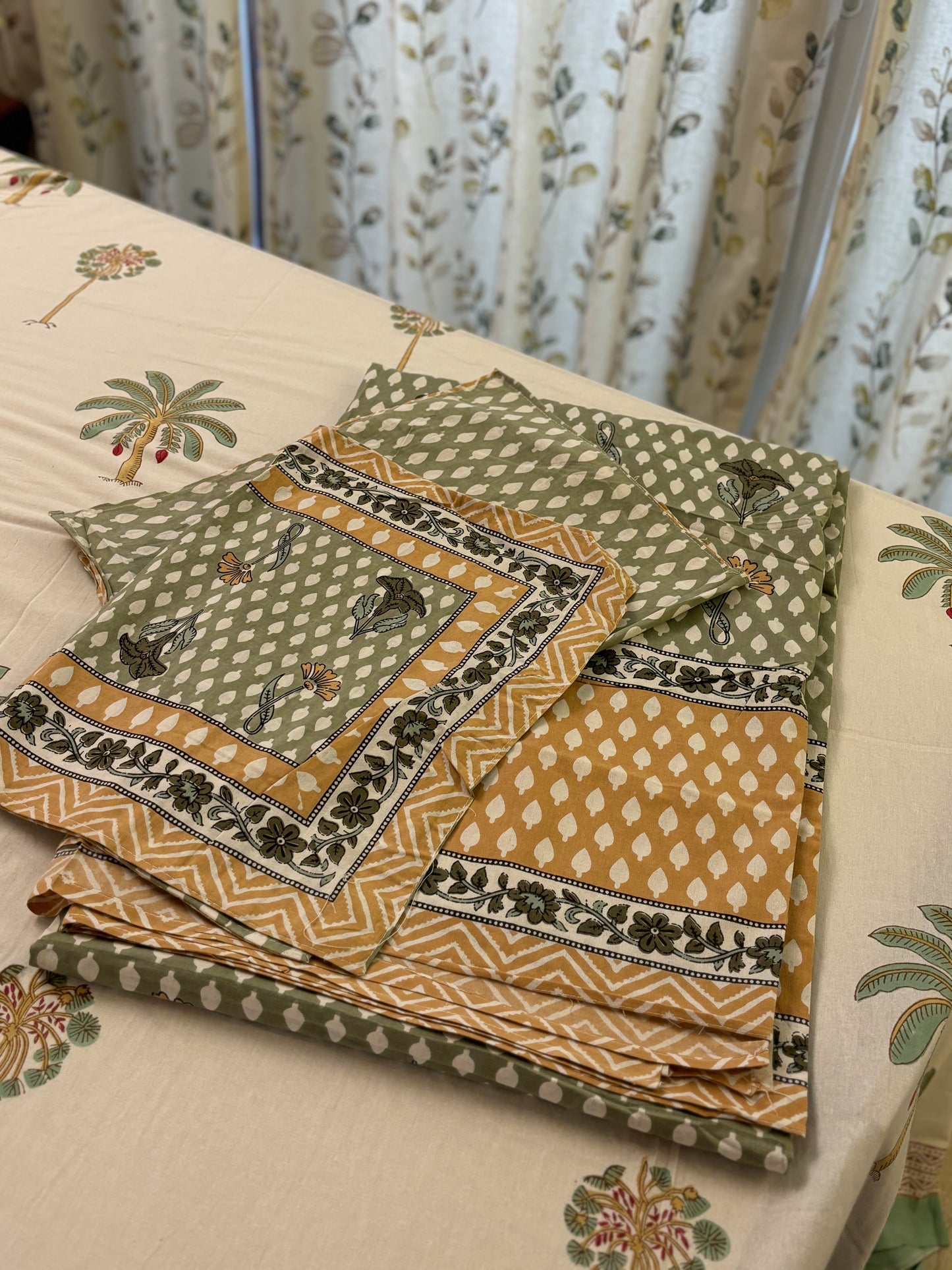 Butah Pure Cotton Super King Size Bed Sheet