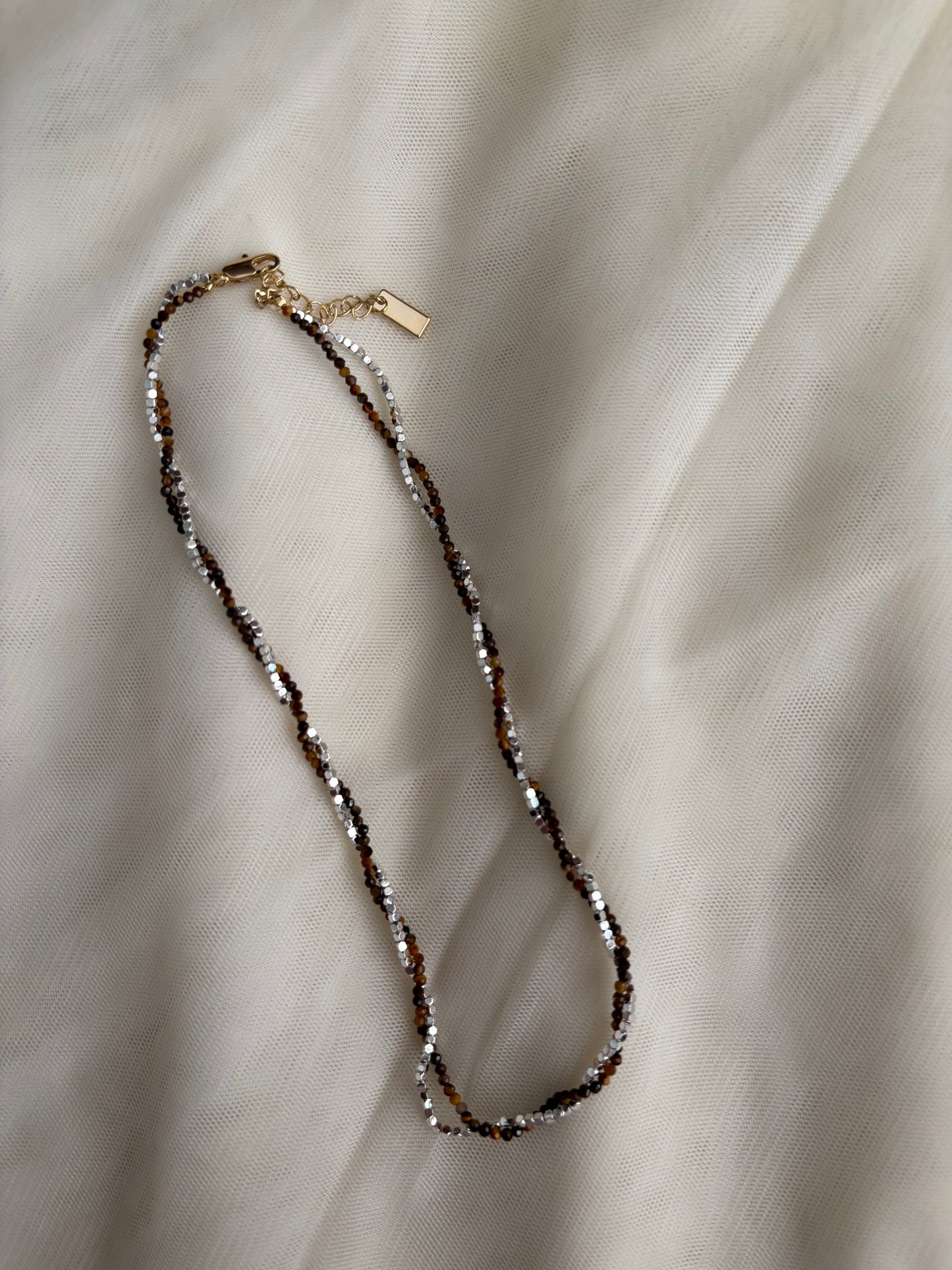 Beaded Short Necklace