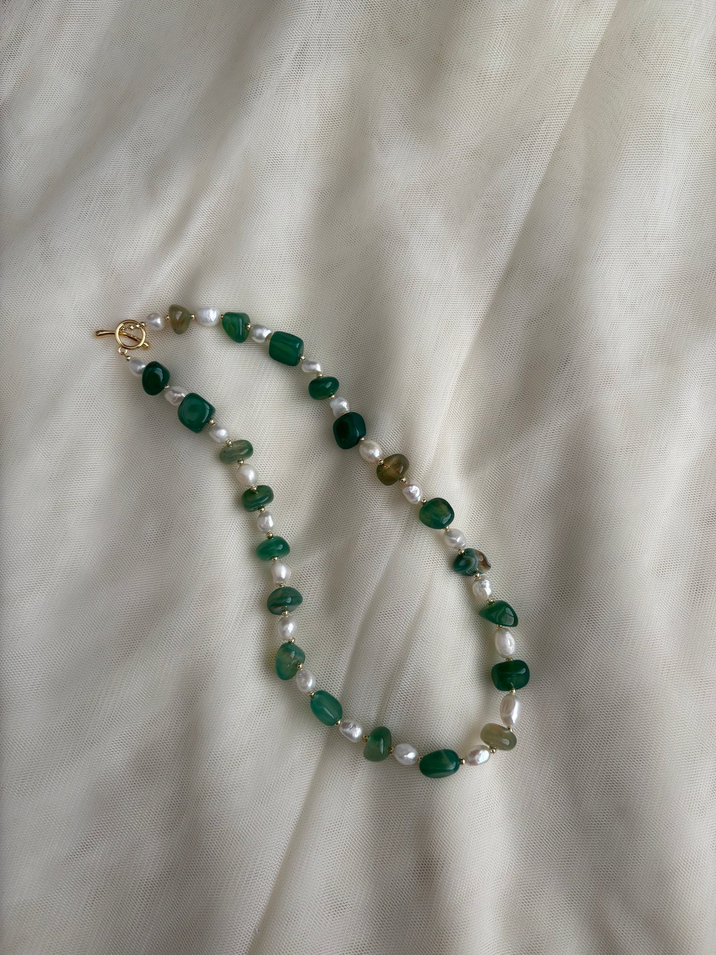 Beaded Short Necklace