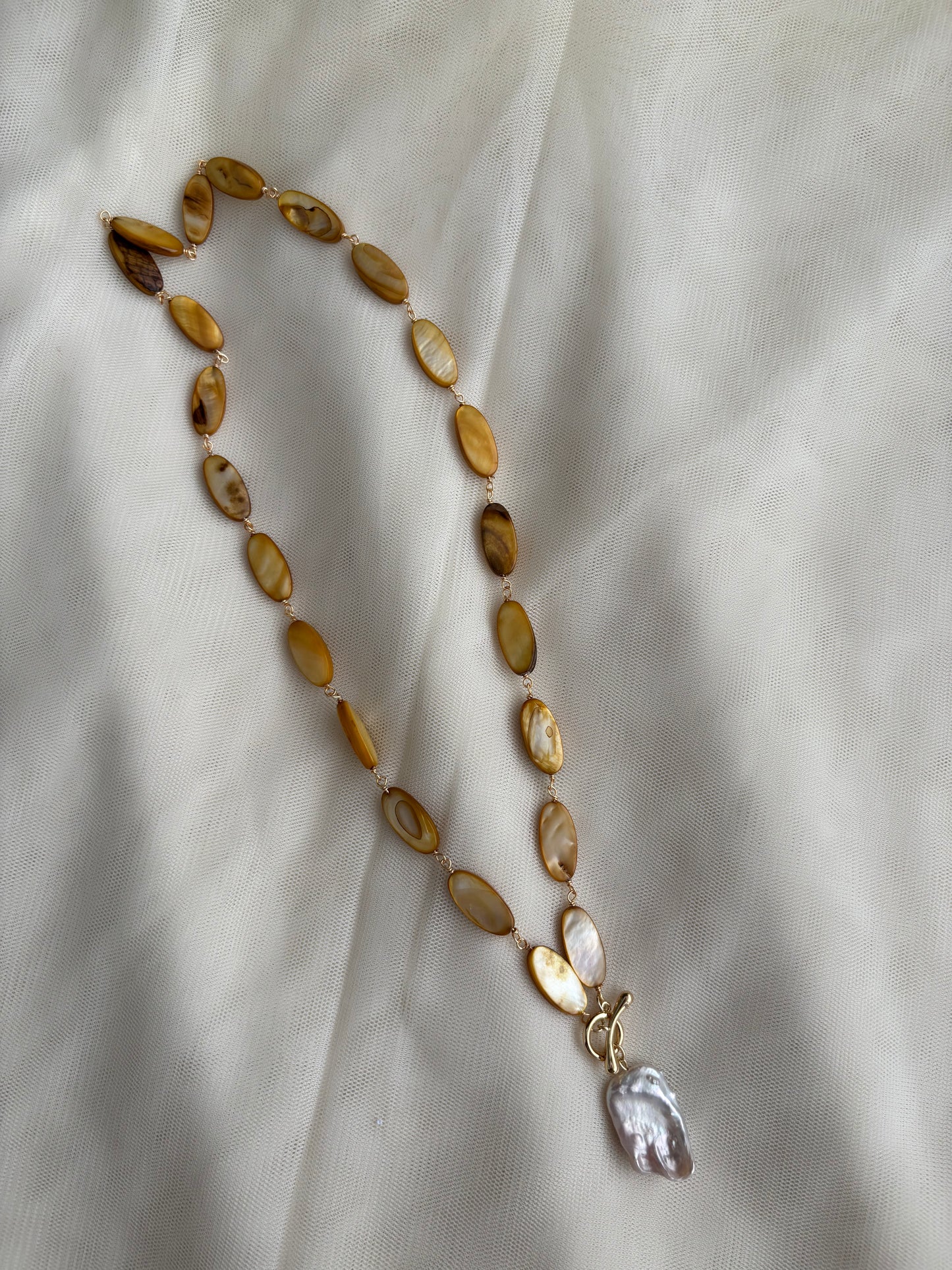 Beaded Long Necklace