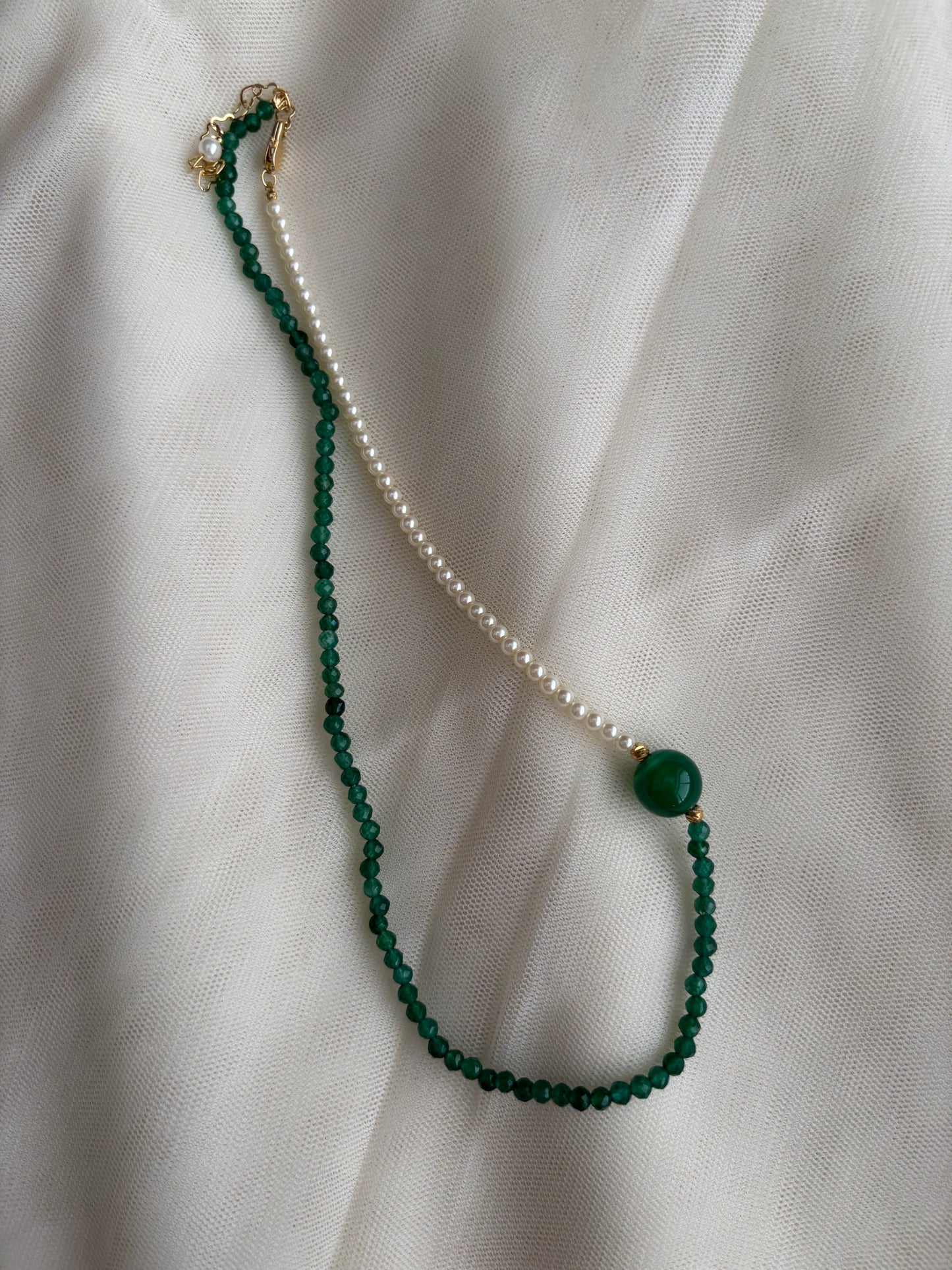 Beaded Short Necklace