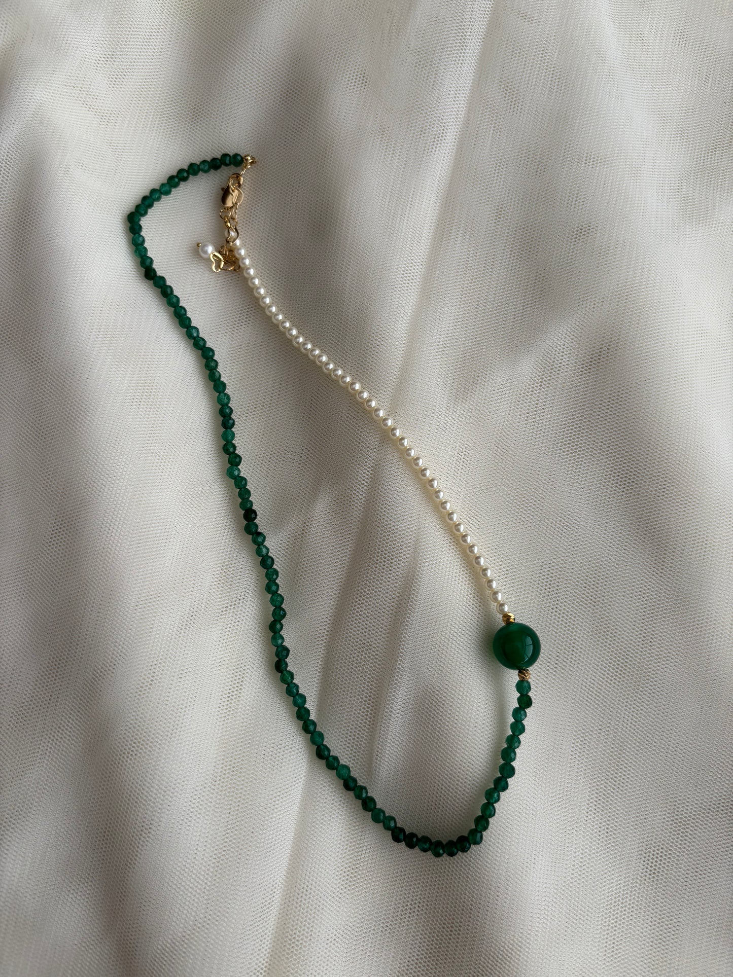 Beaded Short Necklace