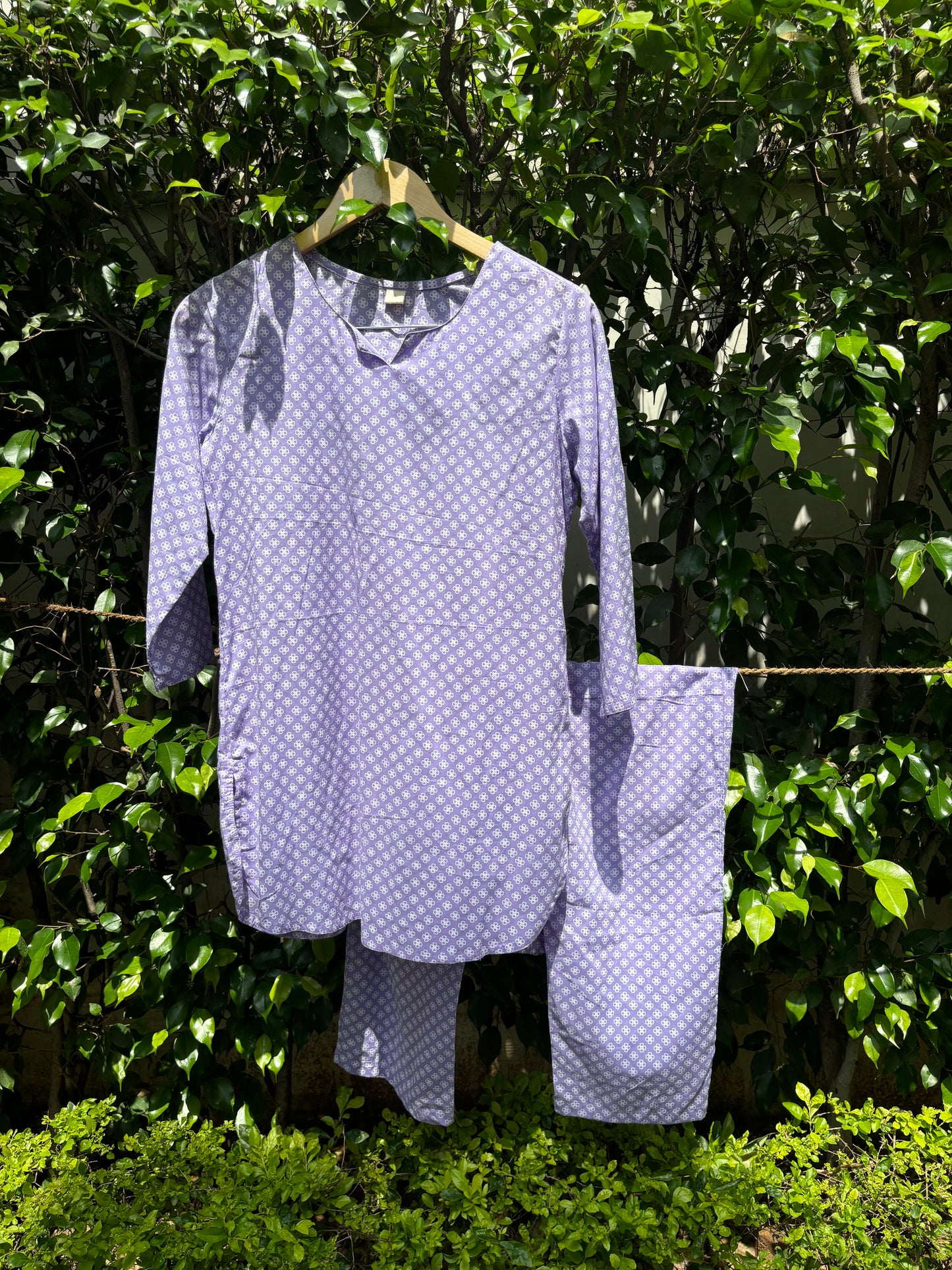 Cotton Loungewear Set