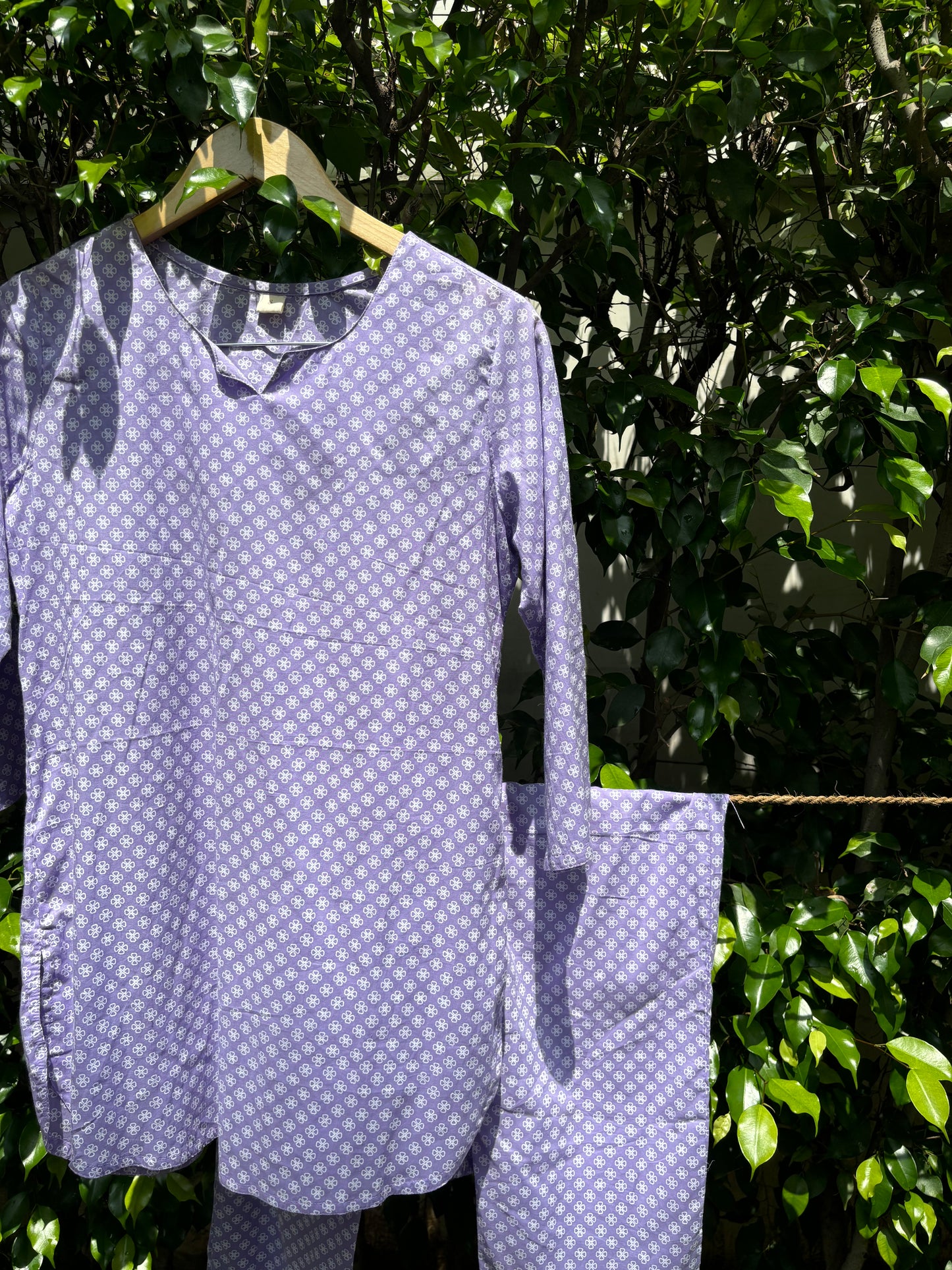 Cotton Loungewear Set