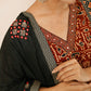 Brown Cotton Ajrak Kurta Set