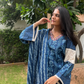 Indigo Straight Suit Set