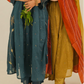 Mulchanderi Anarkali Set With Embroidery