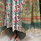 Green Handblock Printed Cotton Anarkali