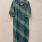 Pink/Blue Bandej print muslin Kurta.