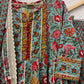 Printed Cotton Anarkali Suit Set with cotton printed dupatta