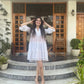 White Chikankari Dress