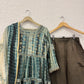 Green Muslin Anarkali Suit Set