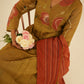 Mulchanderi Anarkali Set With Embroidery