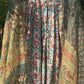 Green Handblock Printed Cotton Anarkali