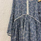 Blue Muslin Anarkali Suit Set