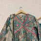 Blue Printed cotton with Printed Dupatta