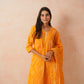 Bandhani Cotton Suit Set