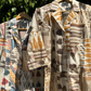 Multi Abstract Print Cotton Aline Kurta