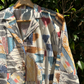 Multi Abstract Print Cotton Aline Kurta