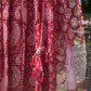 Red Handblock Printed Cotton Anarkali