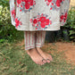 Floral Print Cotton Anarkali Suit Set