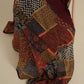 Maroon Cotton Ajrak Kurta Set