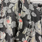 Black Floral printed cotton Coordset.