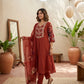 Pure Banaras Mulchanderi 3-Piece Set