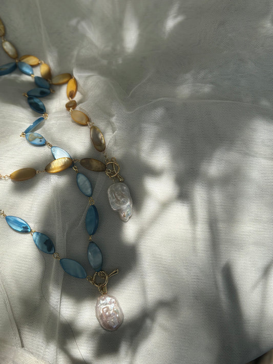 Beaded Long Necklace