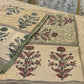 Rosa Butah Block Print Pure Cotton Single Bed Sheet