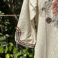 Cream Embroidered Kurta Pant Set
