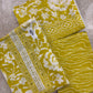 Embroidered Cotton Block Printed Unstitched Suit Set