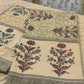 Rosa Butah Block Print Pure Cotton Single Bed Sheet