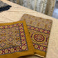Ajrak Print Pure Cotton King Size Bed Sheet