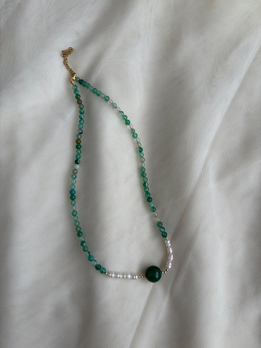 Beaded Short Necklace