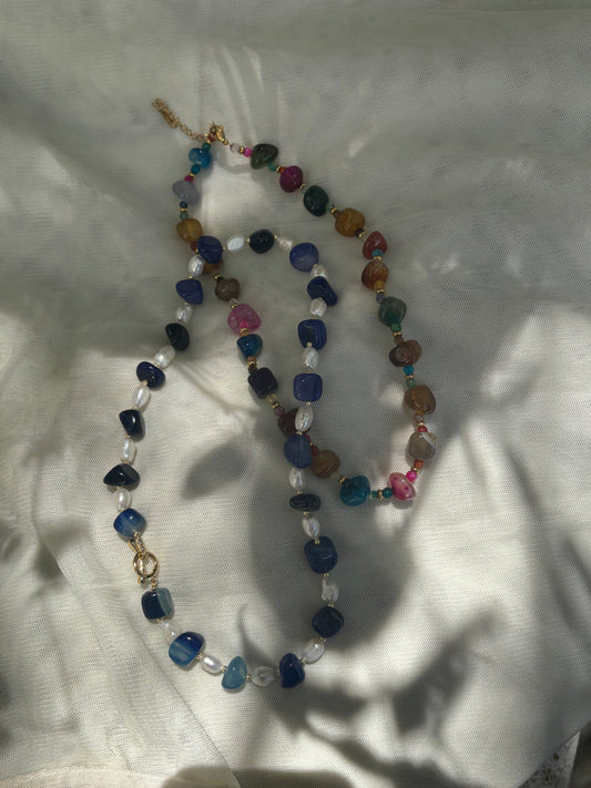 Beaded Short Necklace