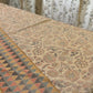Kantha Stitch Block Print Pure Cotton Single Bed Sheet