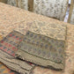 Kantha Stitch Block Print Pure Cotton Single Bed Sheet