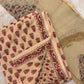 Kota Doriya Dupatta Cotton Block Printed Unstitched Suit Set