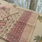 Pink Bagh Pure Hand Block Printed King Size Bed Sheet