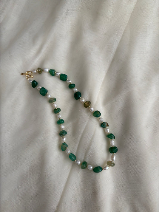 Beaded Short Necklace