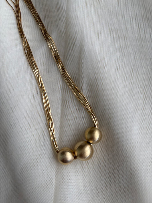 Anti Tarnish Short Necklace