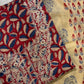 Premium Embroidered Cotton Block Printed Unstitched Suit Set